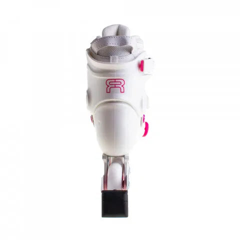 FR SKATES J - WHITE & PINK