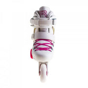 FR SKATES J - WHITE & PINK