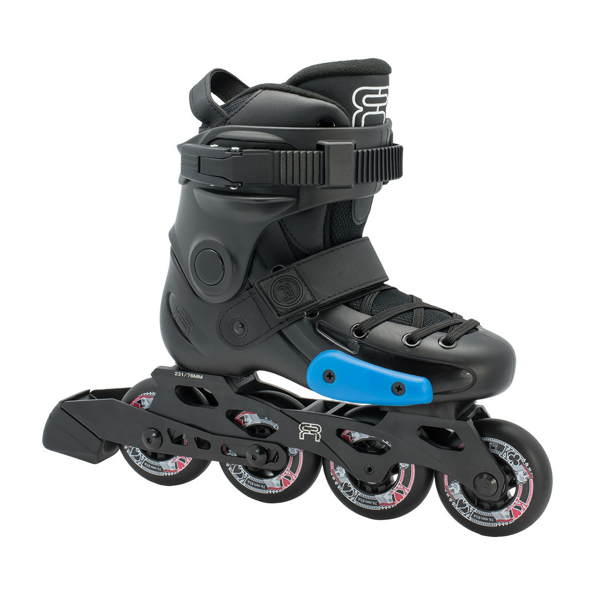 FR SKATES J - BLACK