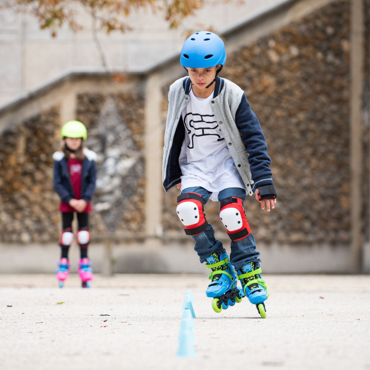 FR SKATES EZX BLUE