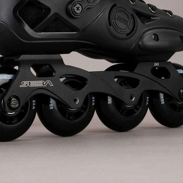 SEBA SKATES E3 80 PREMIUM - BLACK